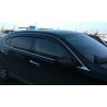 Дефлекторы с хромированным молдингом Lexus LS4 long