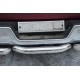 Защита заднего бампера Dodge Ram 1500