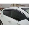 Дефлекторы с хромированным молдингом Kia Sportage 3