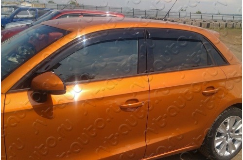 Дефлекторы окон Audi A1 5-ти дверный хэтчбек