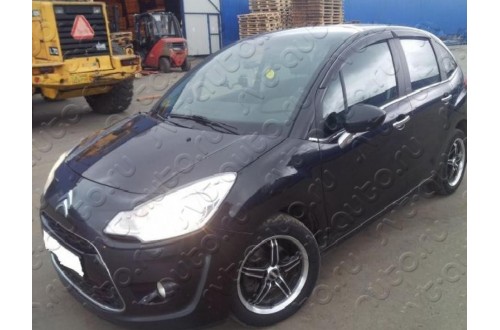 Дефлекторы окон Citroen C3 2 хэтчбек
