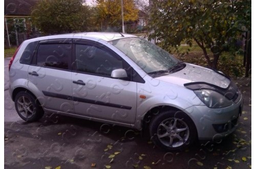 Дефлекторы окон Ford Fiesta MK5 хэтчбек