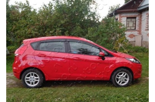 Дефлекторы окон Ford Fiesta MK6 хэтчбек