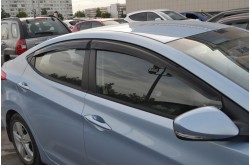 Дефлекторы окон Hyundai Elantra 5 седан