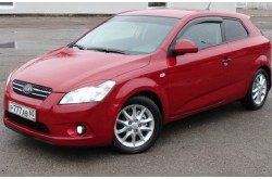 Дефлекторы окон Kia Ceed 1 хэтчбек 3дв