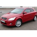 Дефлекторы окон Kia Ceed 1 хэтчбек 3дв