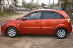 Дефлекторы окон Kia Rio 2 хэтчбек 5дв