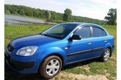Дефлекторы окон Kia Rio 2 хэтчбек 5дв