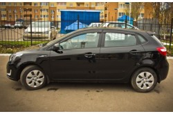 Дефлекторы окон Kia Rio 3 хэтчбек  5дв