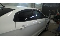 Дефлекторы окон Kia Rio 3 седан