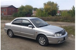 Дефлекторы окон Kia Spectra седан