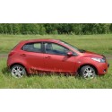 Дефлекторы окон Mazda 2  хэтчбек 5дв