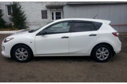 Дефлекторы окон Mazda 3 BL хэтчбек