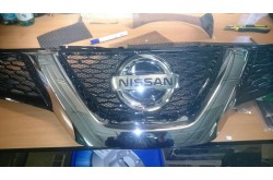 Сетка в бампер Nissan X-Trail с установкой