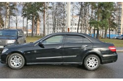 Дефлекторы окон Mercedes Benz W212 седан