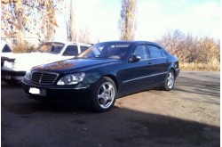 Дефлекторы окон Mercedes Benz W220 Long