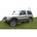 Дефлекторы окон Mitsubishi Pajero 2 3дв