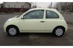 Дефлекторы окон Nissan Micra 3 3дв