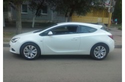 Дефлекторы окон Opel Astra J GTC 3дв