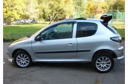 Дефлекторы окон Peugeot 206 3дв