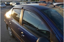 Дефлекторы окон Peugeot 206 седан