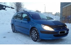 Дефлекторы окон Peugeot 307 универсал