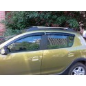 Дефлекторы окон Renault Sandero 2