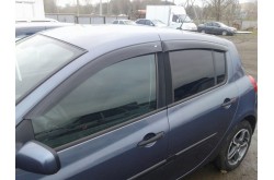 Дефлекторы окон Renault Clio 3 хэтчбек 5дв