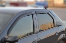 Дефлекторы окон Renault Logan 1 седан
