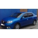 Дефлекторы окон Renault Logan 2 седан