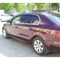 Дефлекторы окон Skoda Superb 2 седан