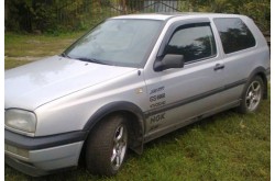 Дефлекторы окон Volkswagen Golf 3 3дв
