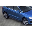 Пороги площадка Black Audi Q3