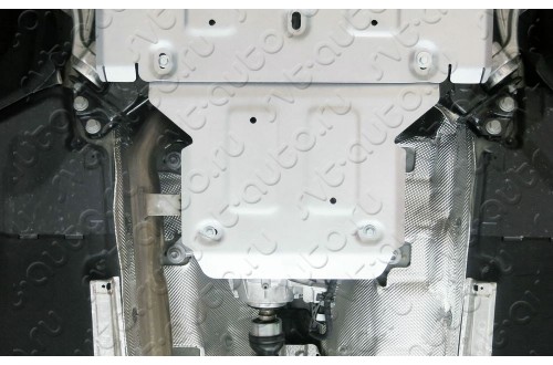 Алюминиевая защита раздатки Audi Q5 2