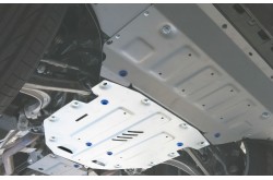 Алюминиевая защита кпп Audi Q7