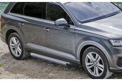 Пороги площадка Silver Audi Q7 II