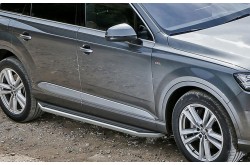 Пороги площадка Premium Audi Q7 II