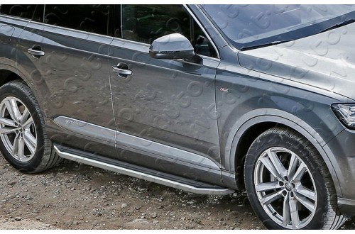 Пороги площадка премиум Audi Q7 II