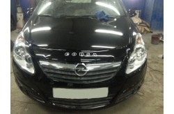 Дефлектор капота Opel Corsa D