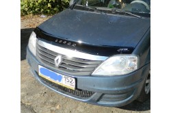 Дефлектор капота Renault Logan 1