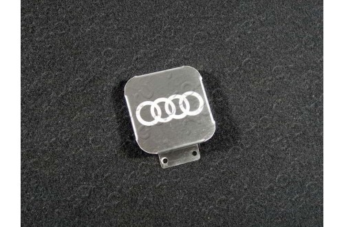 Заглушка фаркопа с логотипом Audi 