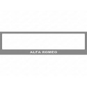 Рамка номерного знака Alfa Romeo