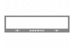 Рамка номерного знака Daewoo