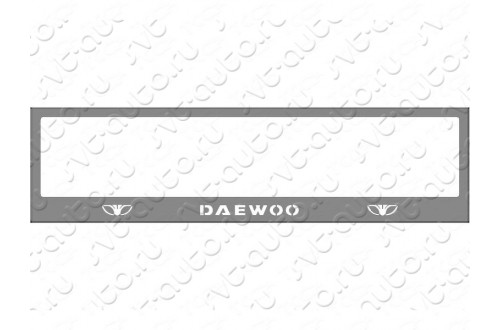 Рамка номерного знака  Daewoo