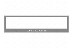 Рамка номерного знака Dodge