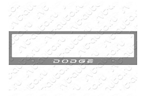 Рамка номерного знака Dodge