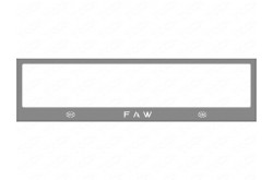 Рамка номерного знака FAW