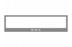 Рамка номерного знака GMC