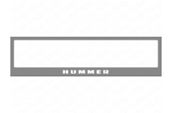 Рамка номерного знака Hummer