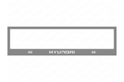 Рамка номерного знака Hyundai